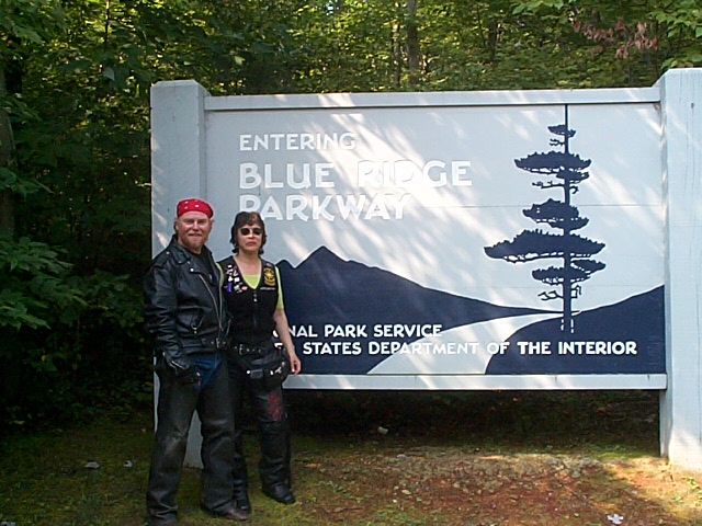 Riding the Blue Ridge Parkway