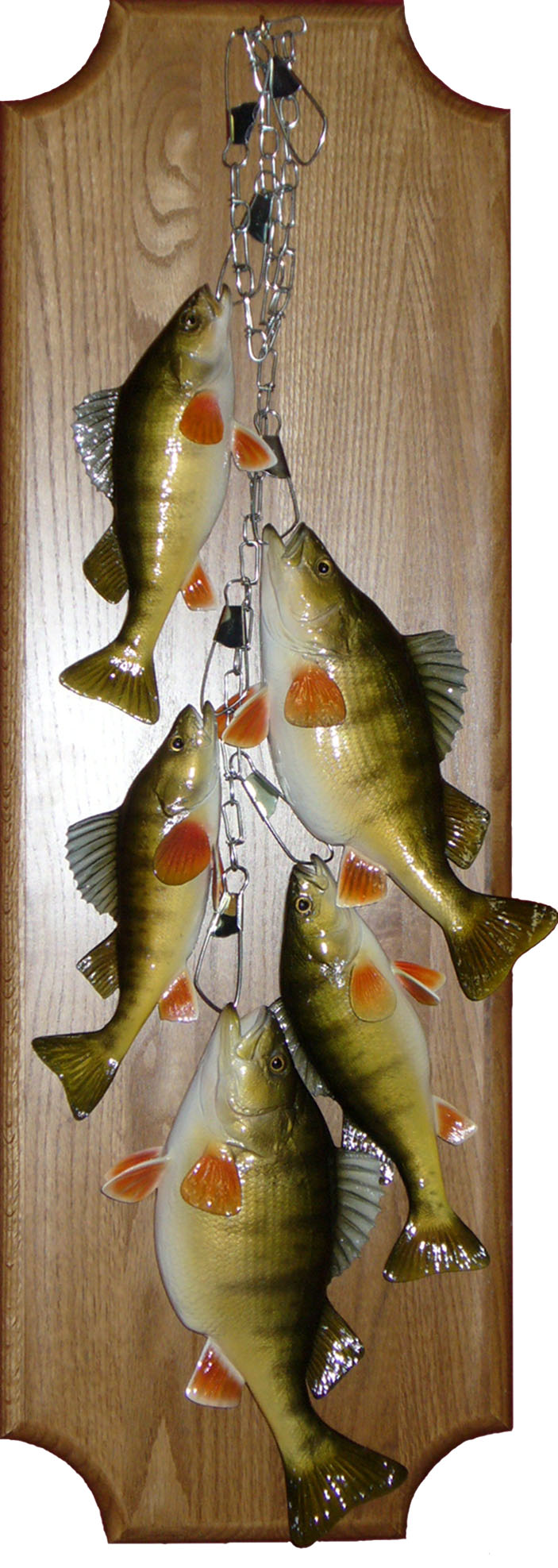 Stringer of perch replicas