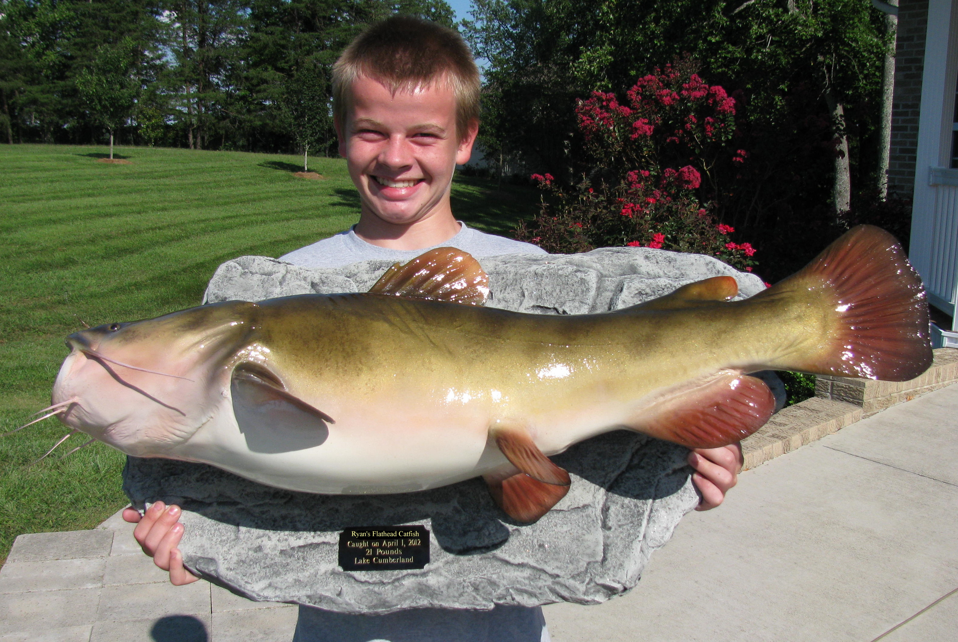 37" Flathead Catfish -
                                      way to go Ryan!