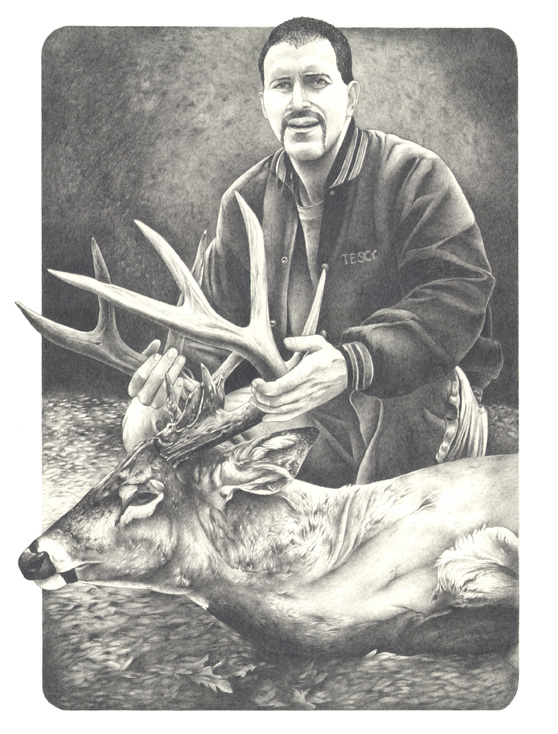 Jason's deer in pencil